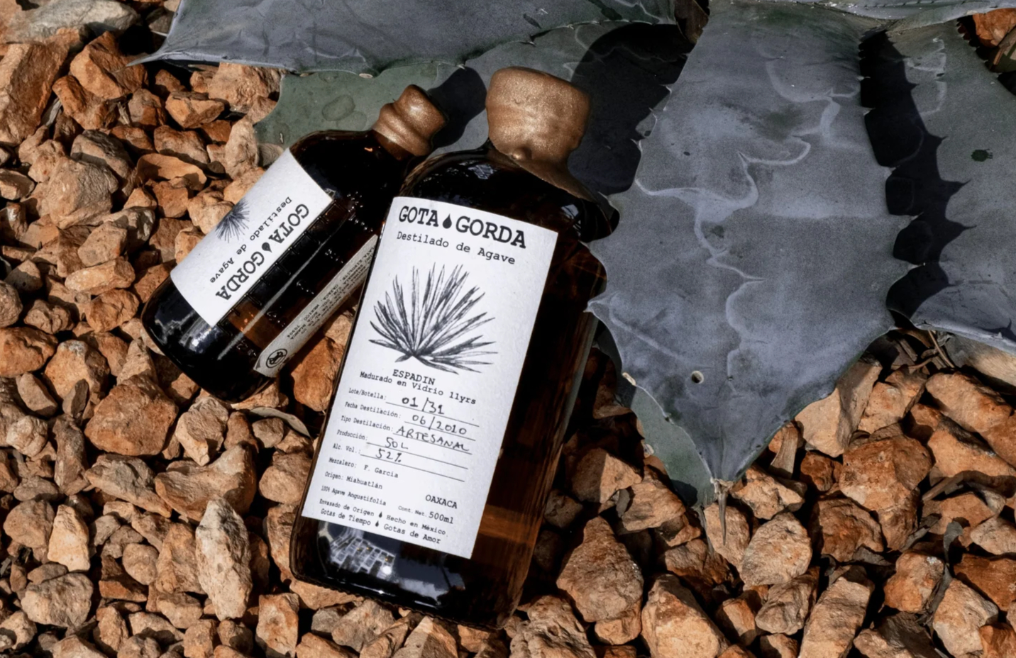 Mezcal bottle 500ml format