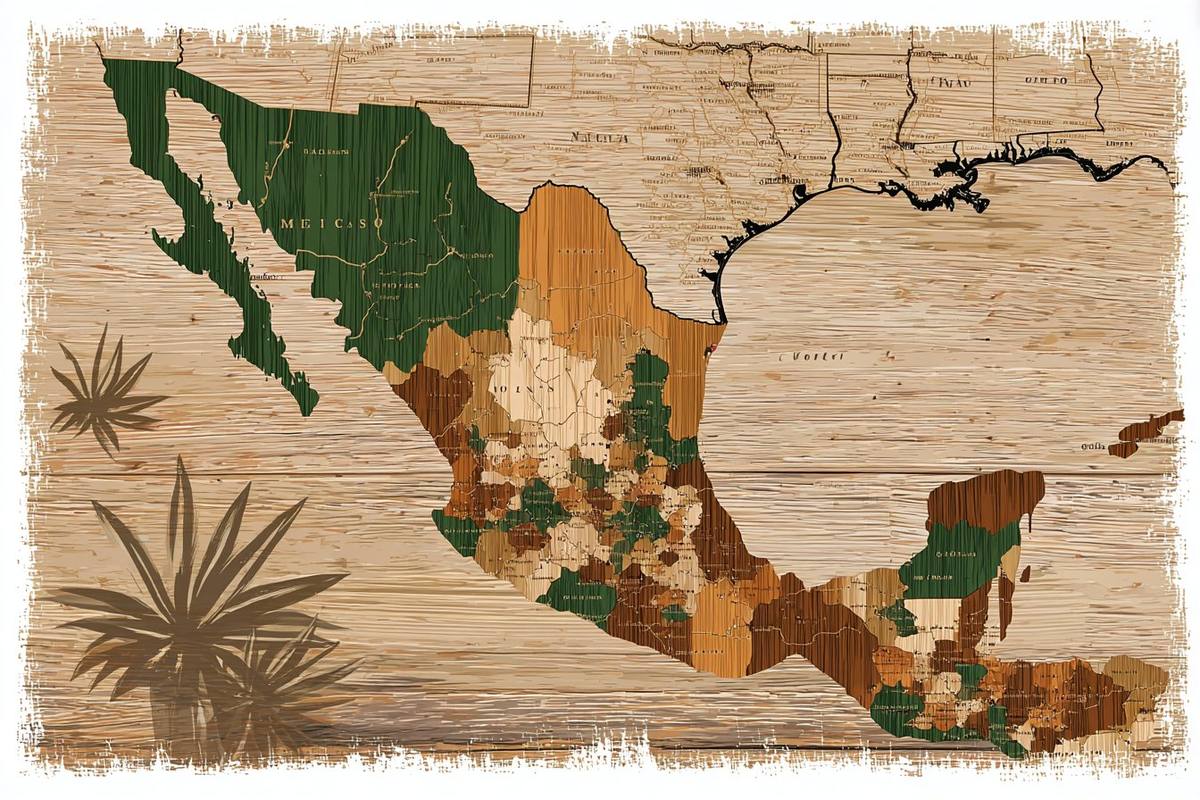 Map of Mexico