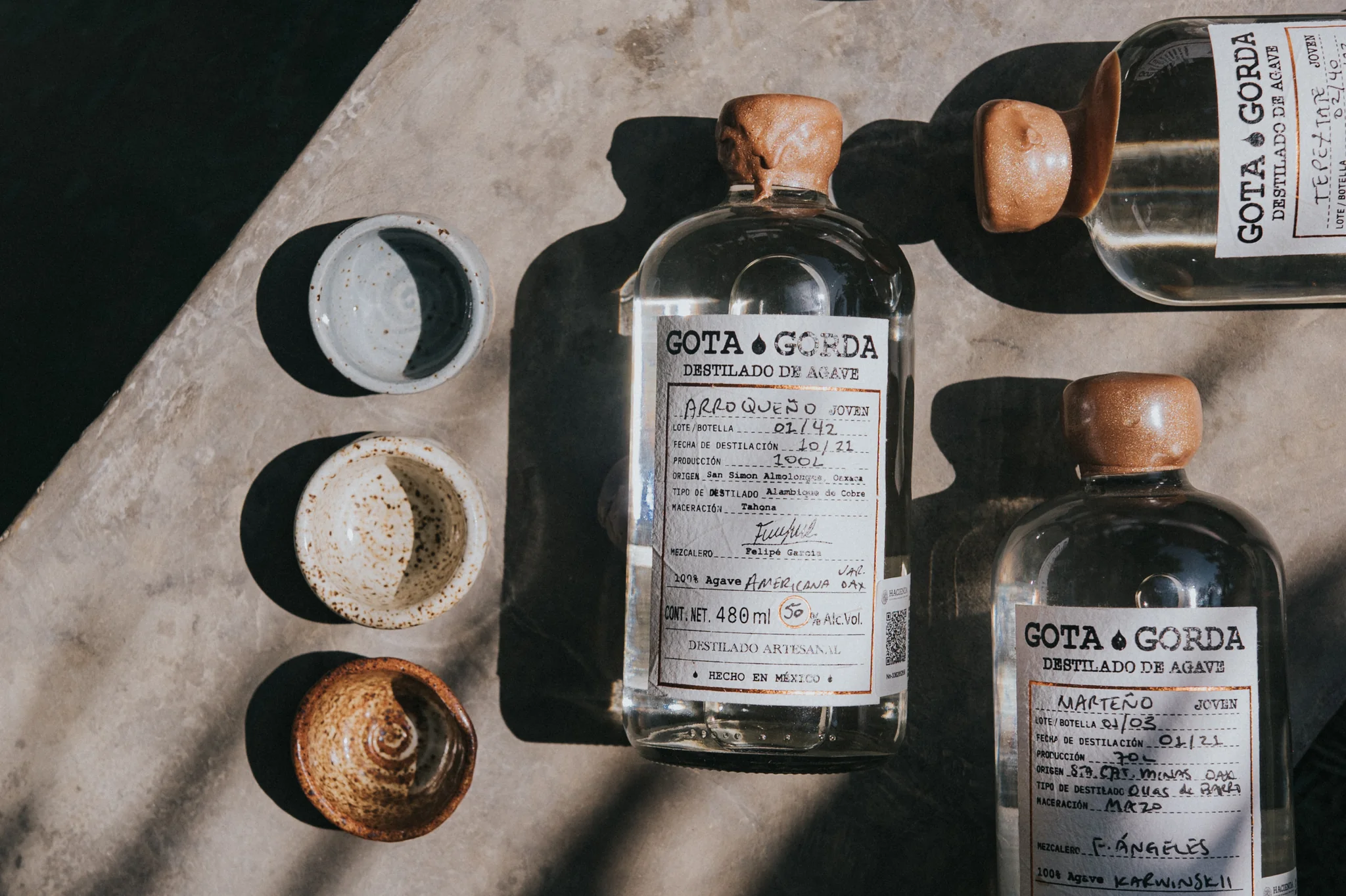 The four Gota Gorda expressions available in the UK